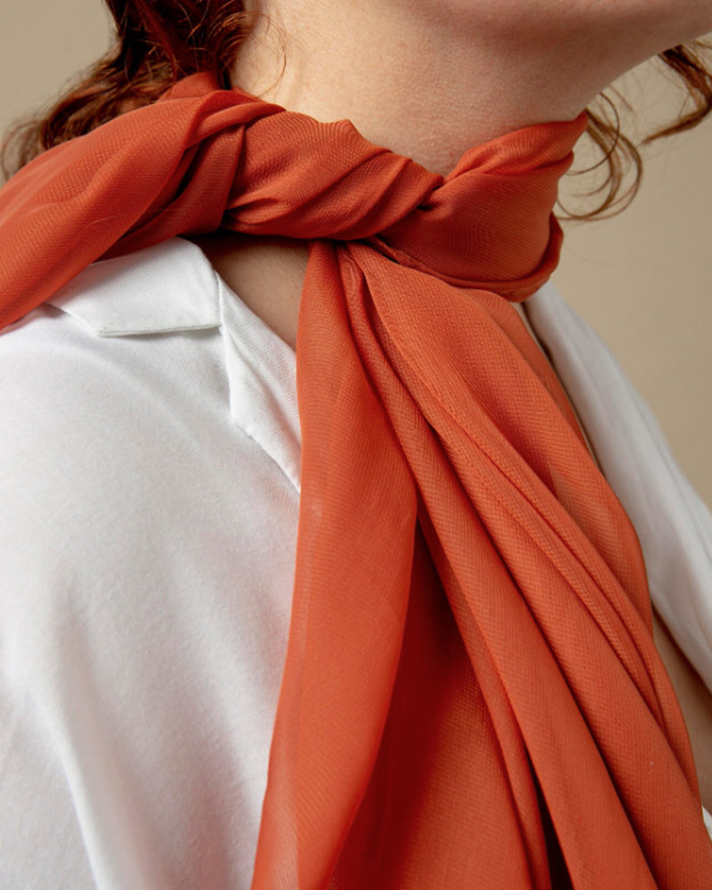 Silk Scarf Printed